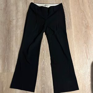 Black slacks from Loft